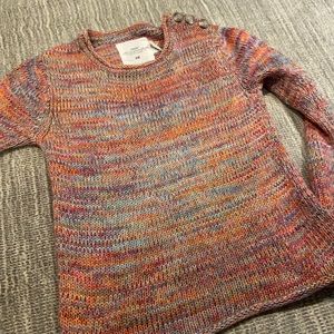 Multi colored sweater